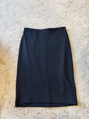 Premise Black Tailored Pencil Skirt